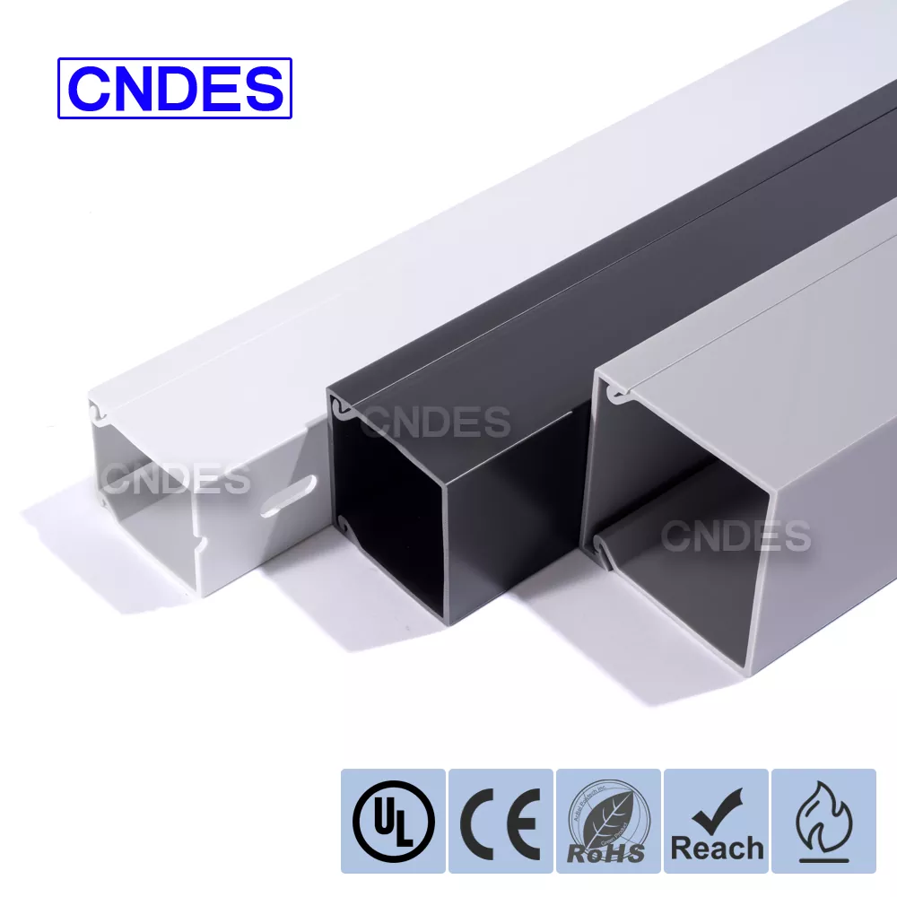 Які характеристики суцільностінних кабельних каналів із ПВХ мають найбільше значення для безпечної та чистої прокладки кабелю?