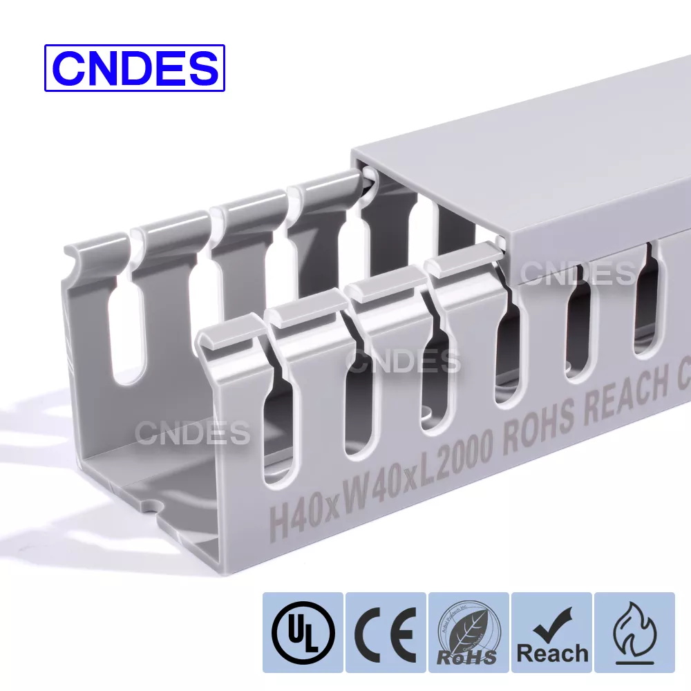 40×40 ПВХ канал для електропроводки з кришкою