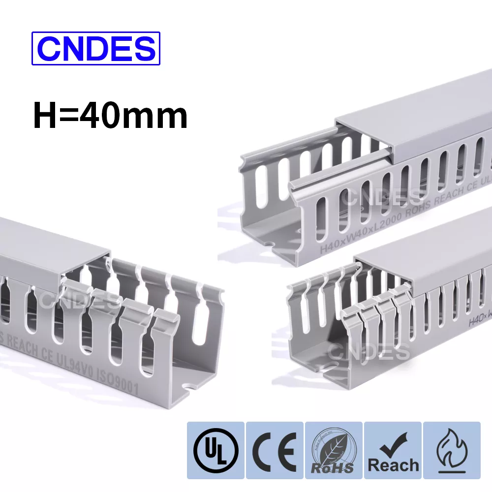 Повітропровід з ПВХ з щілинами висотою 40 мм