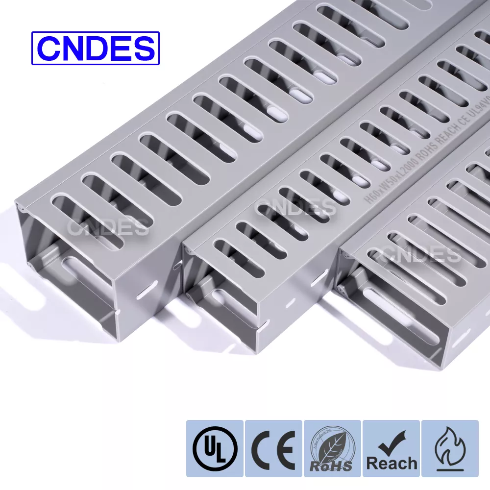 ПВХ кабельний канал із закритим слотом