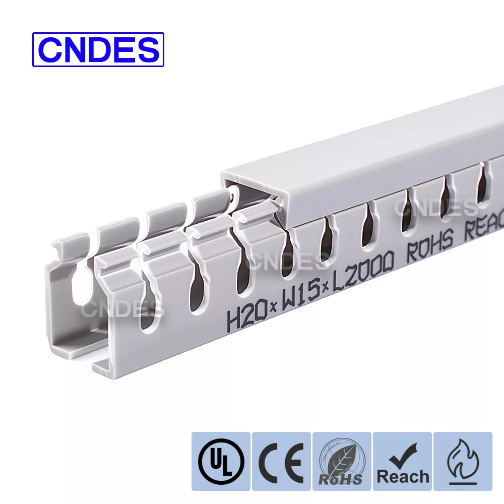Канал для електричного дроту з ПВХ висотою 20 мм