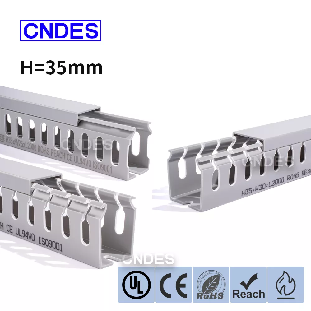 Канал для прокладки дроту з ПВХ заввишки 35 мм